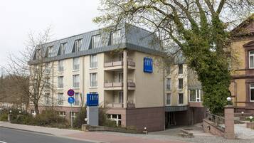 Façade de l’hébergement