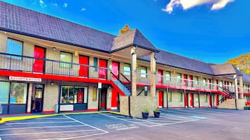 Fassade der Unterkunft