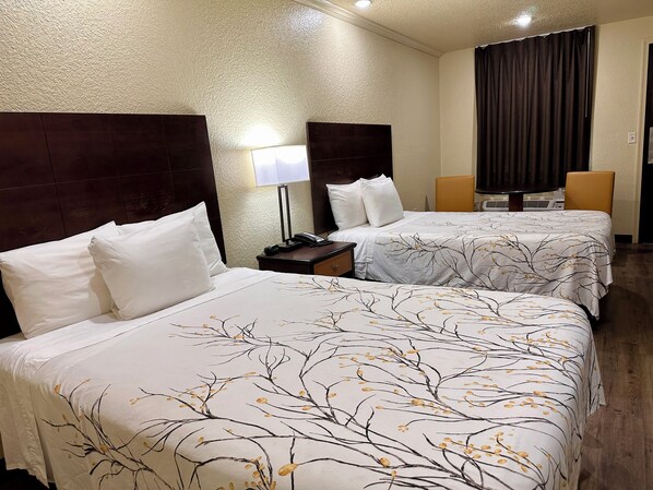 Desk, iron/ironing board, free WiFi, bed sheets