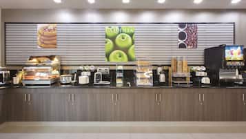 Petit déjeuner continental compris tous les jours