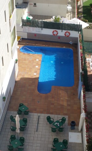 Udendørs pool, liggestole