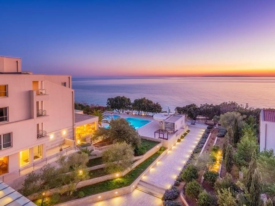 Vue depuis l’hébergement