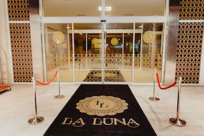 Entrée de l’hébergement 