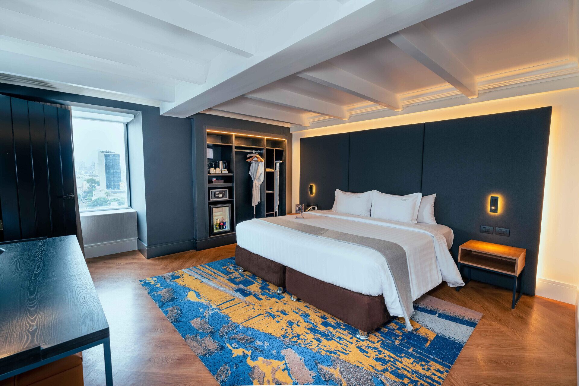Sängtillbehör av högsta kvalitet och minibar