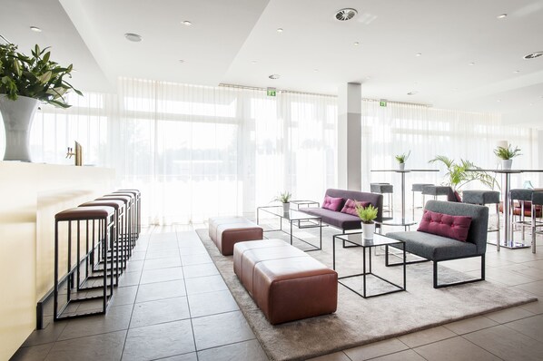 Sitteområde i lobbyen