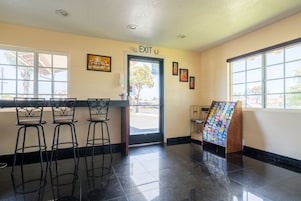 Sala de estar en el lobby