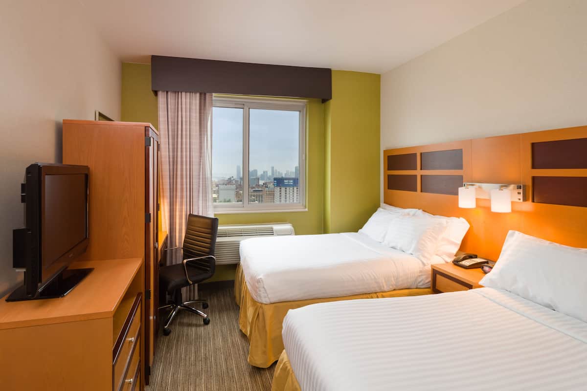 In-room safe, desk, blackout curtains, soundproofing