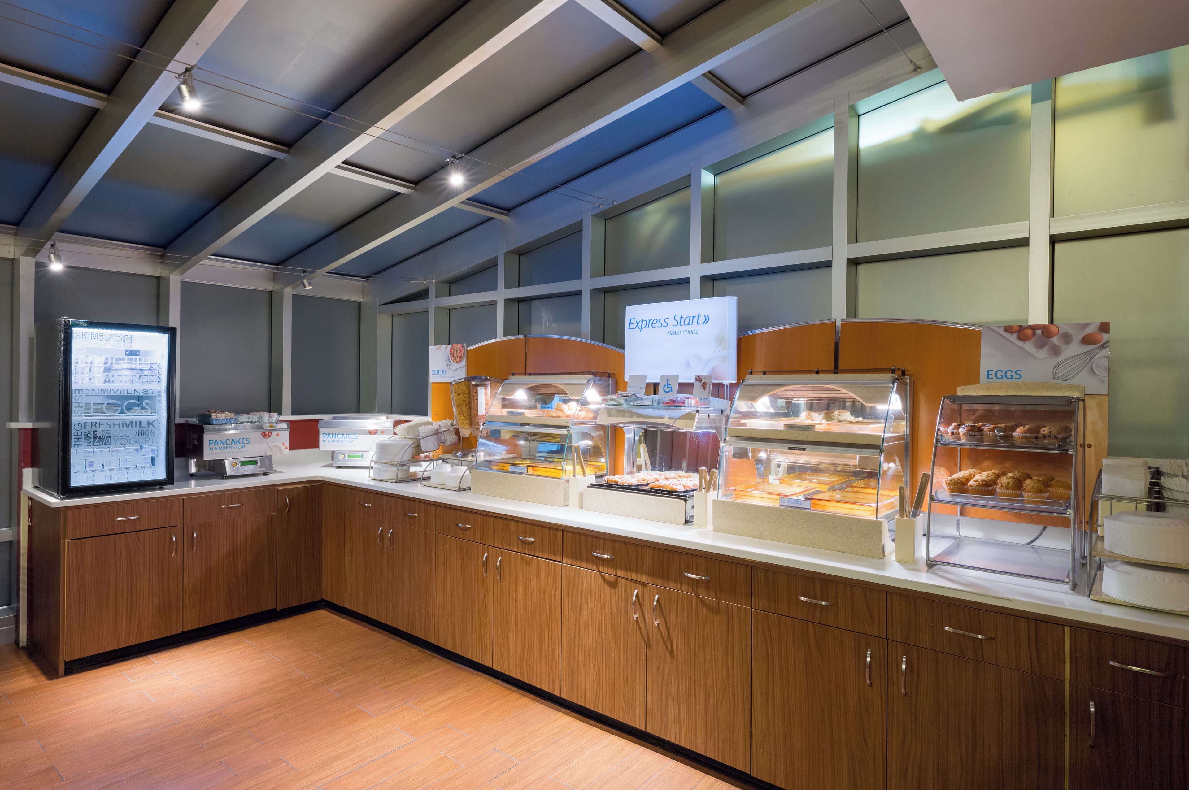 Free daily on-the-go breakfast