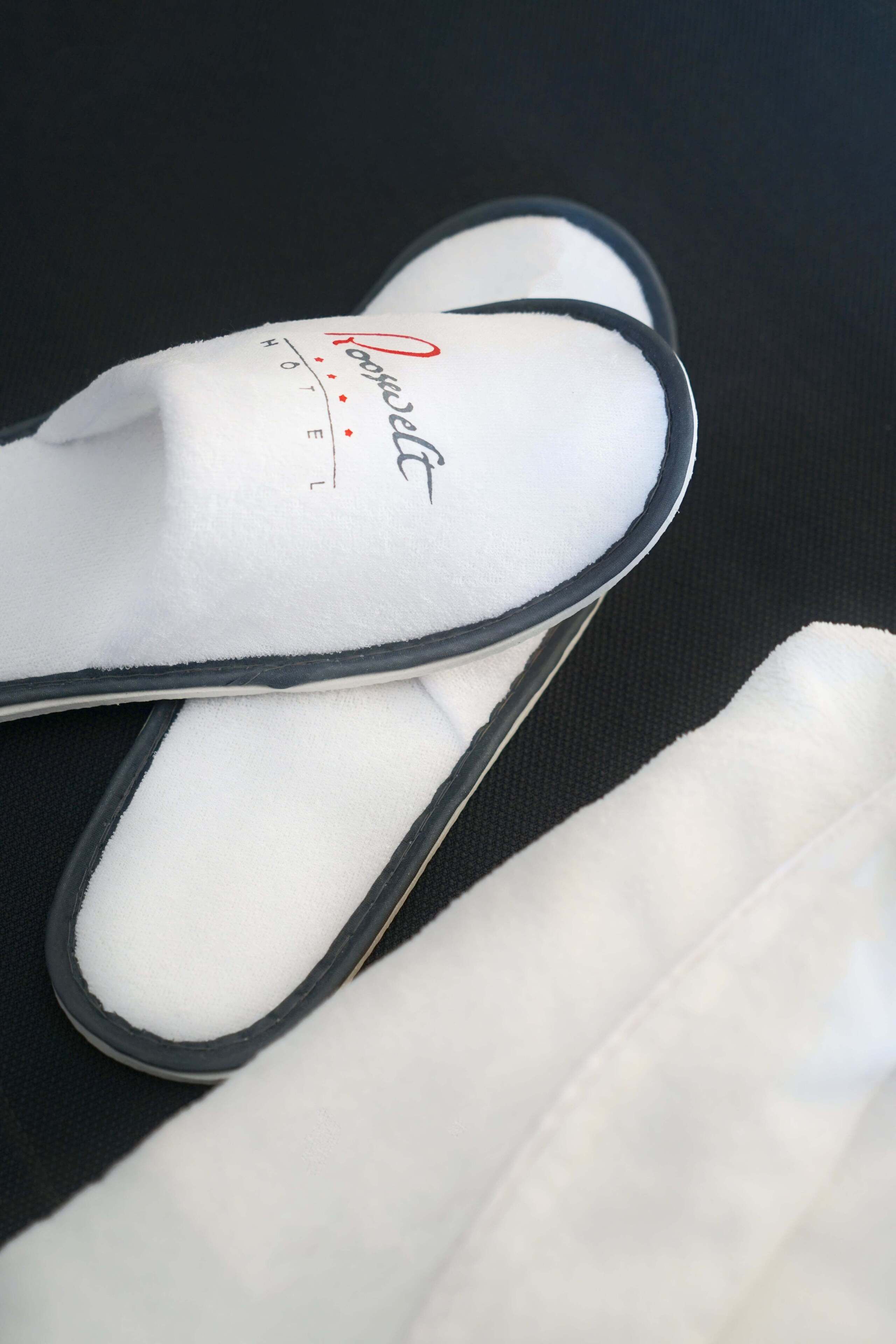 free toiletries, hair dryer, towels, soap