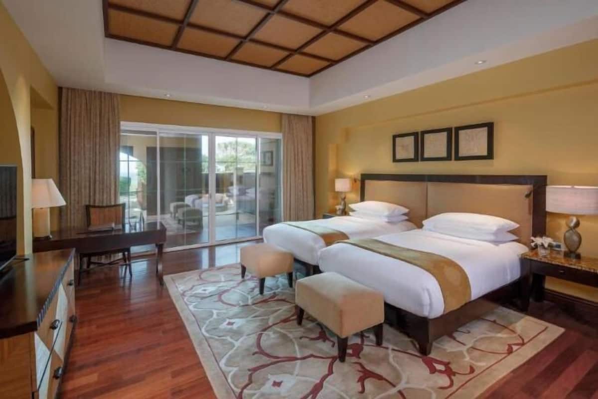 1 slaapkamer, luxe beddengoed, een minibar, een kluis op de kamer