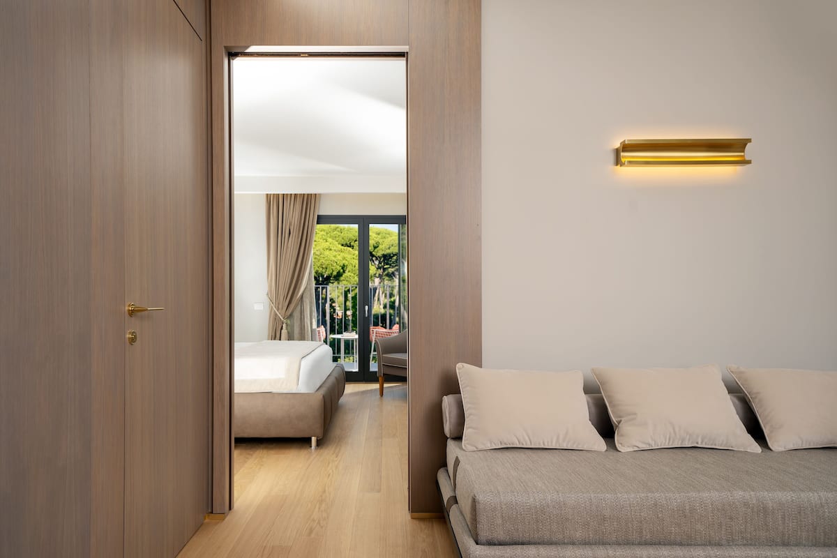 Apuania Suite | 1 phòng ngủ, bộ đồ giường kháng dị ứng, chăn bông, minibar
