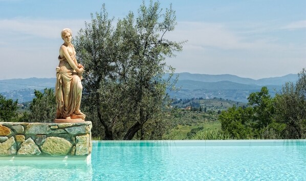 Outdoor pool, a rooftop pool, sun loungers - Residenza Il Colle (Impruneta)