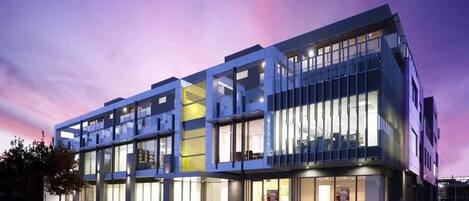 Façade de l’hébergement