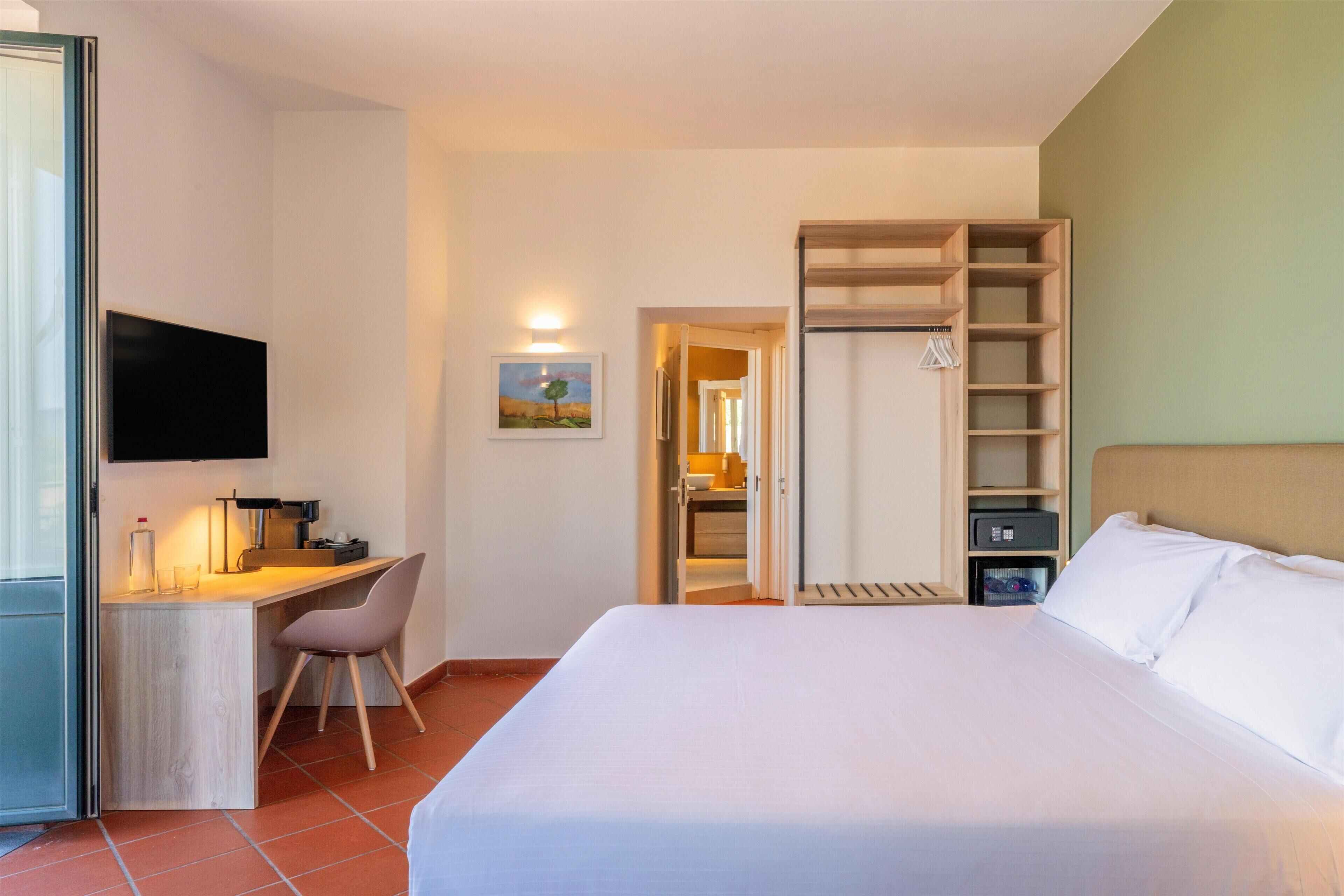 Club-rum - 2 enkelsängar - balkong (House) | Sängtillbehör av högsta kvalitet och minibar