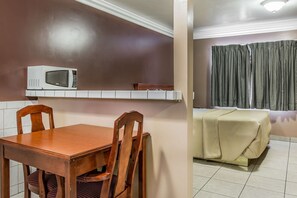 Desk, iron/ironing board, free cots/infant beds, free WiFi