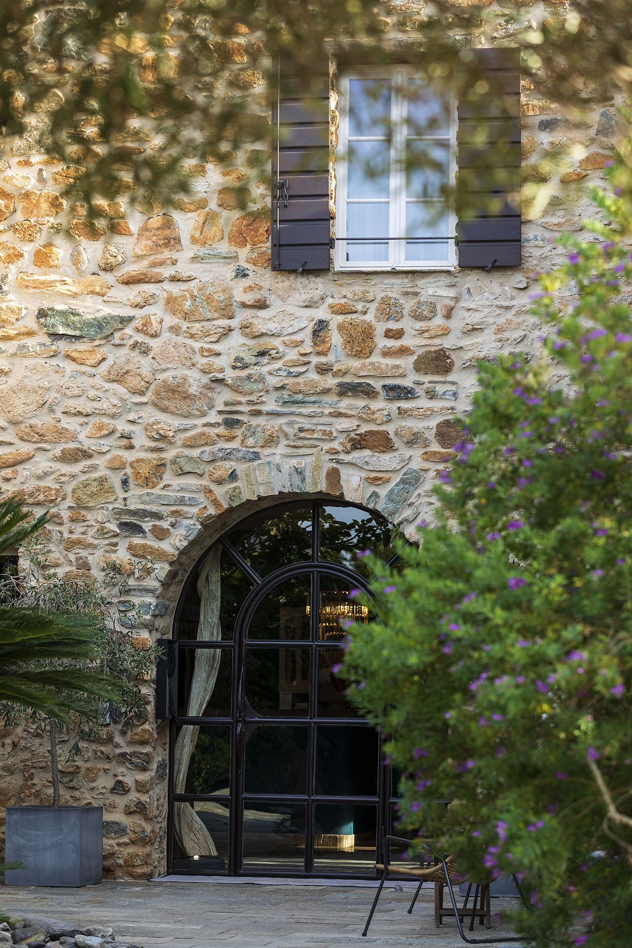 Façade de l’hébergement