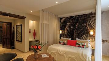 Premium bedding, minibar, in-room safe, desk