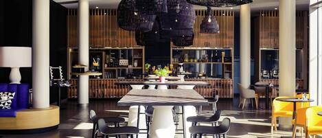 Lunch, dinner served; French cuisine, garden views