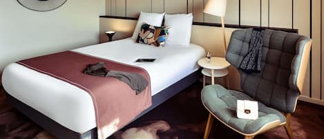 1 bedroom, free minibar, in-room safe, blackout curtains