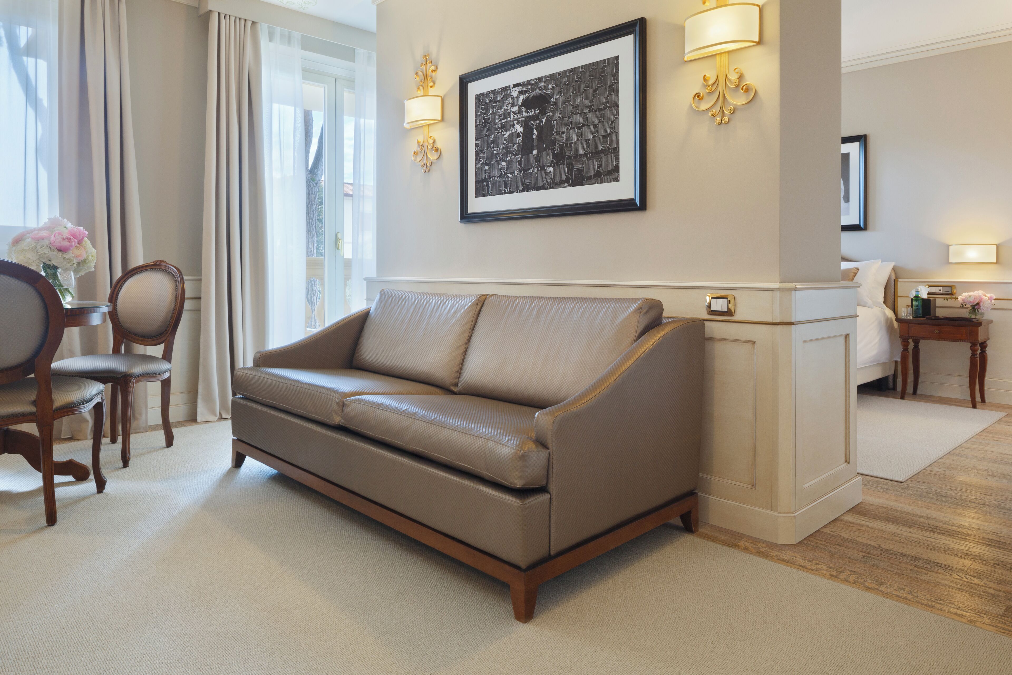 junior suite | living area | tv, pay films