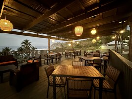 Breakfast, lunch, dinner served; local cuisine, alfresco dining 