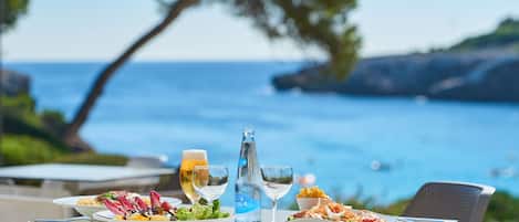 Breakfast served, Mediterranean cuisine, pool views