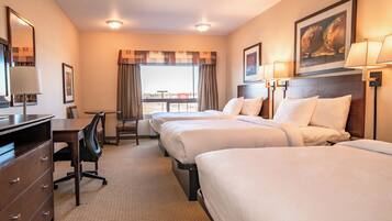 Deluxe Triple Room | Premium bedding, desk, laptop workspace, iron/ironing board