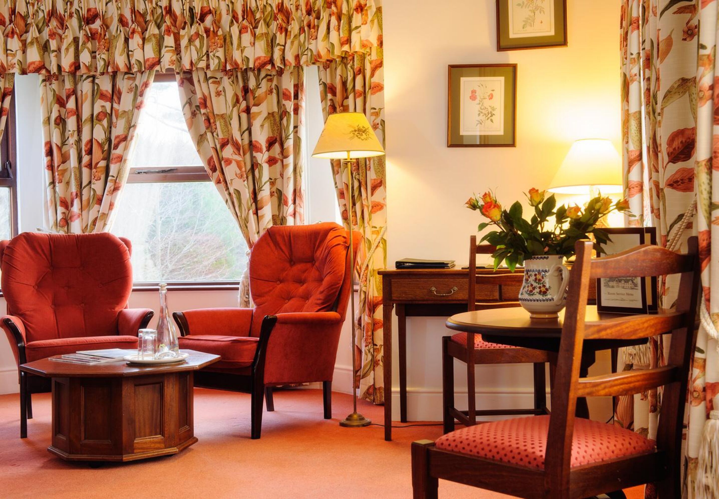 deluxe double room | down duvets, desk, iron/ironing board, cots/infant beds