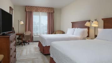 In-room safe, desk, iron/ironing board, free cribs/infant beds