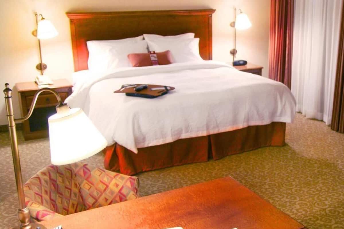 In-room safe, desk, iron/ironing board, free cribs/infant beds
