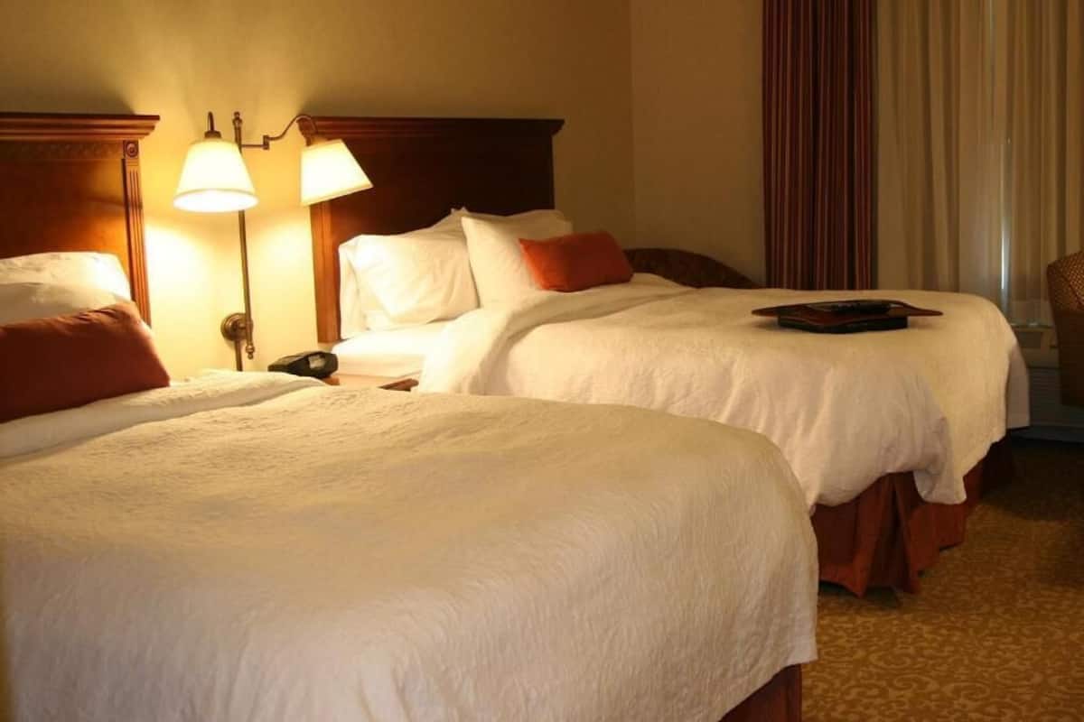 In-room safe, desk, iron/ironing board, free cribs/infant beds