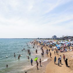 Sulla spiaggia
