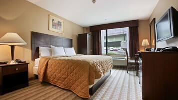 Desk, iron/ironing board, free WiFi, bed sheets