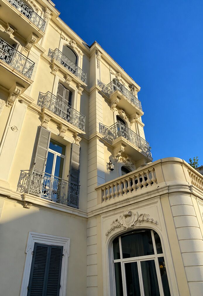 Fassade der Unterkunft
