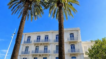 Façade de l’hébergement