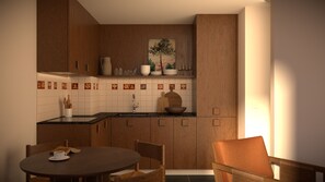 Fridge, microwave, oven, stovetop - Anchor Riviera Cannes (Cannes)
