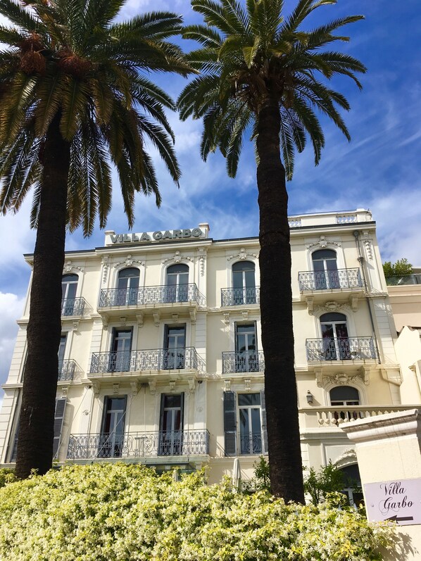 Façade de l’hébergement