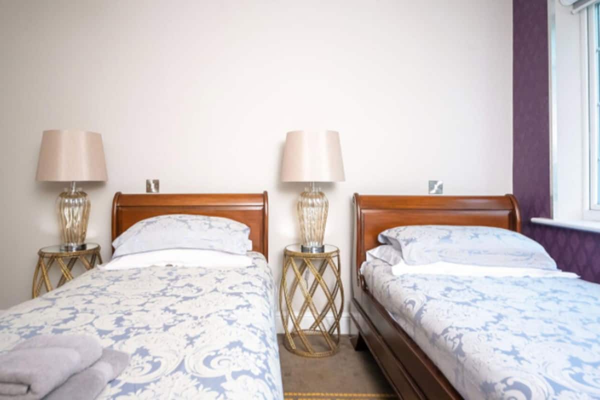 Zweibettzimmer, 2 Einzelbetten