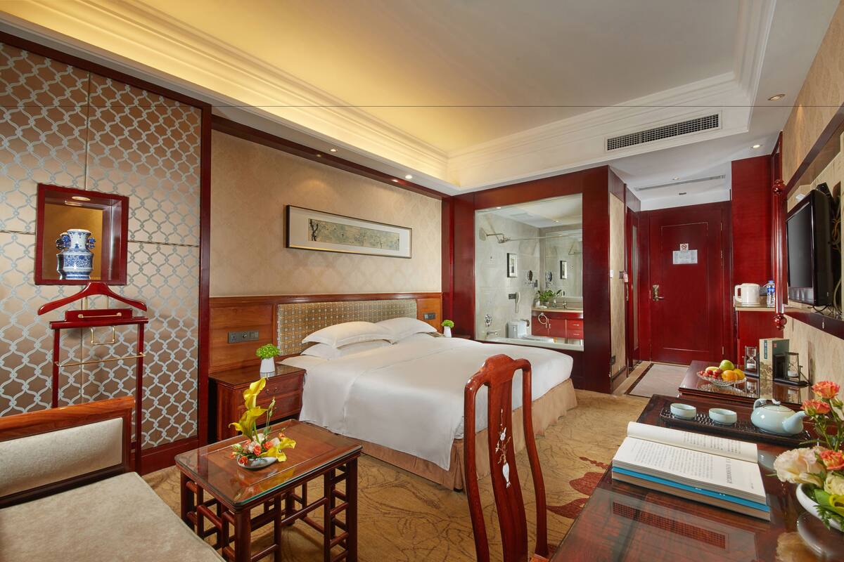 Luxury Double Room, 1 Bedroom | Premium bedding, down duvets, blackout curtains, free WiFi