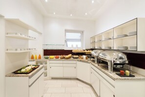 Daily buffet breakfast (EUR 20 per person)