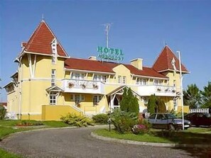 Overnatningsstedets facade