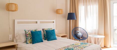 Individually decorated, desk, free WiFi, bed sheets