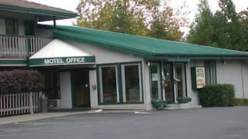 Voorkant van accommodatie