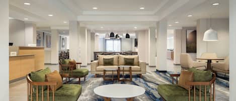 Zona de estar del vestíbulo