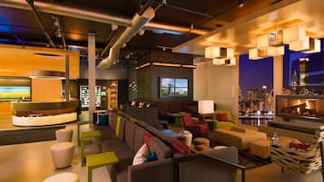 Sala de estar en el lobby