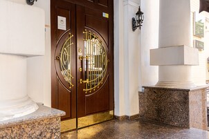 Entrada de la propiedad