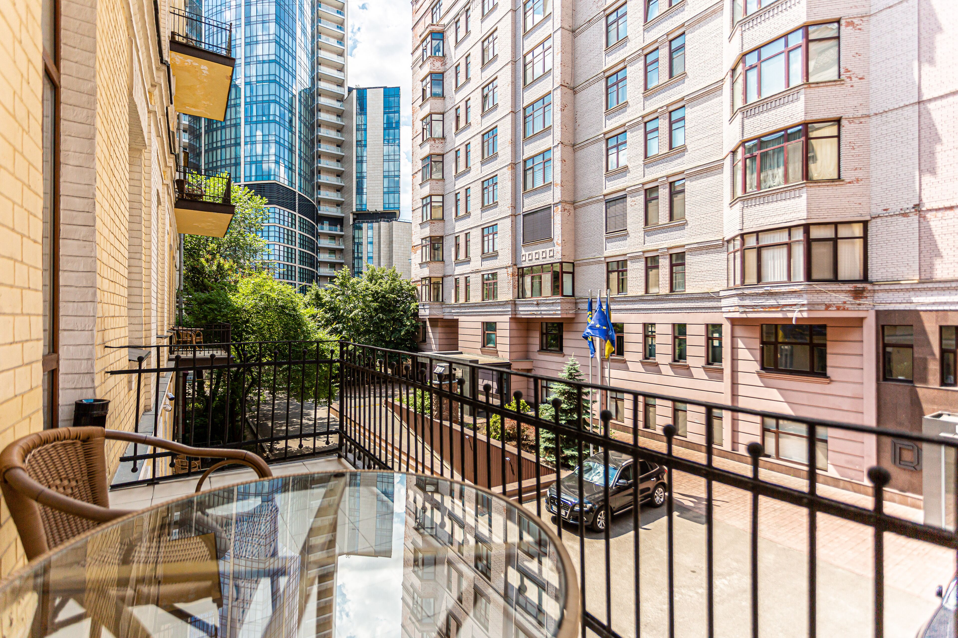 Apartamento standard, 1 quarto | Vista da sacada