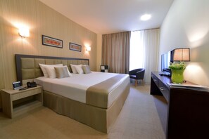 标准双人房或双床房 | 隔音、熨斗/熨板、免费 WiFi、闹钟