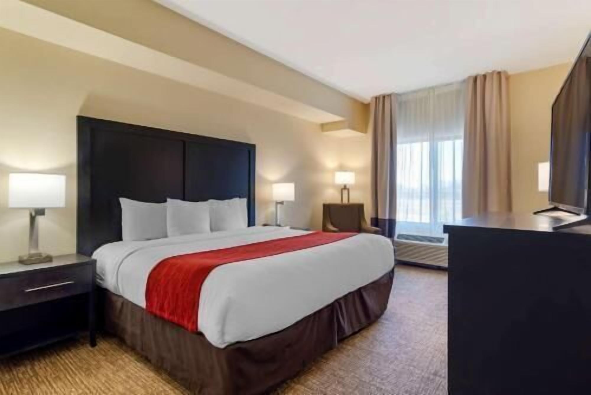 In-room safe, desk, blackout drapes, iron/ironing board