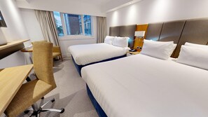 Standard Room, 2 Double Beds | In-room safe, desk, blackout drapes, iron/ironing board - Holiday Inn Kenilworth - Warwick by IHG (Kenilworth)